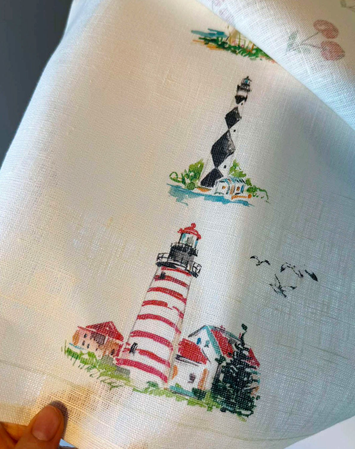 Lighthouses Kitchen Towel