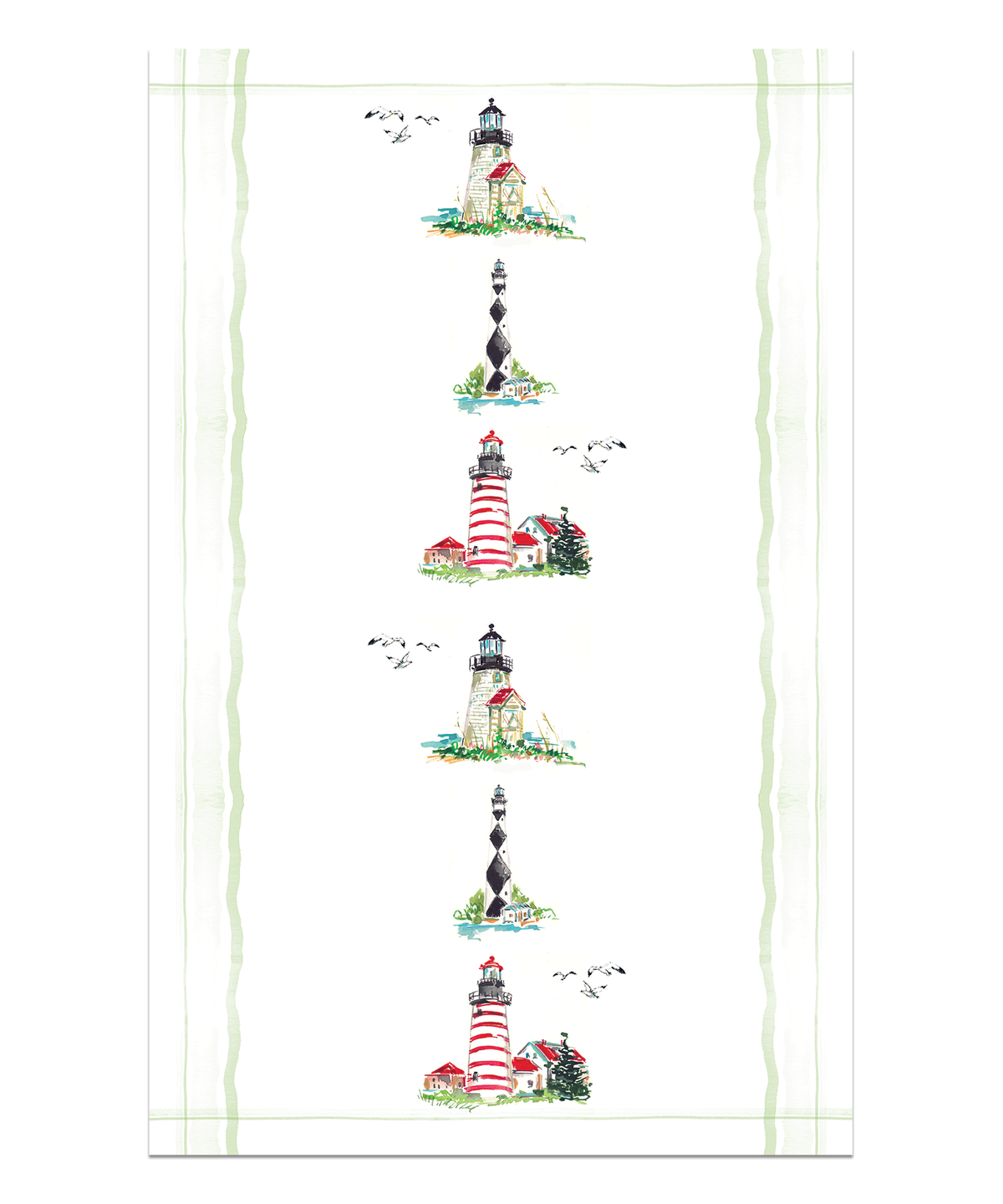 Lighthouses Kitchen Towel