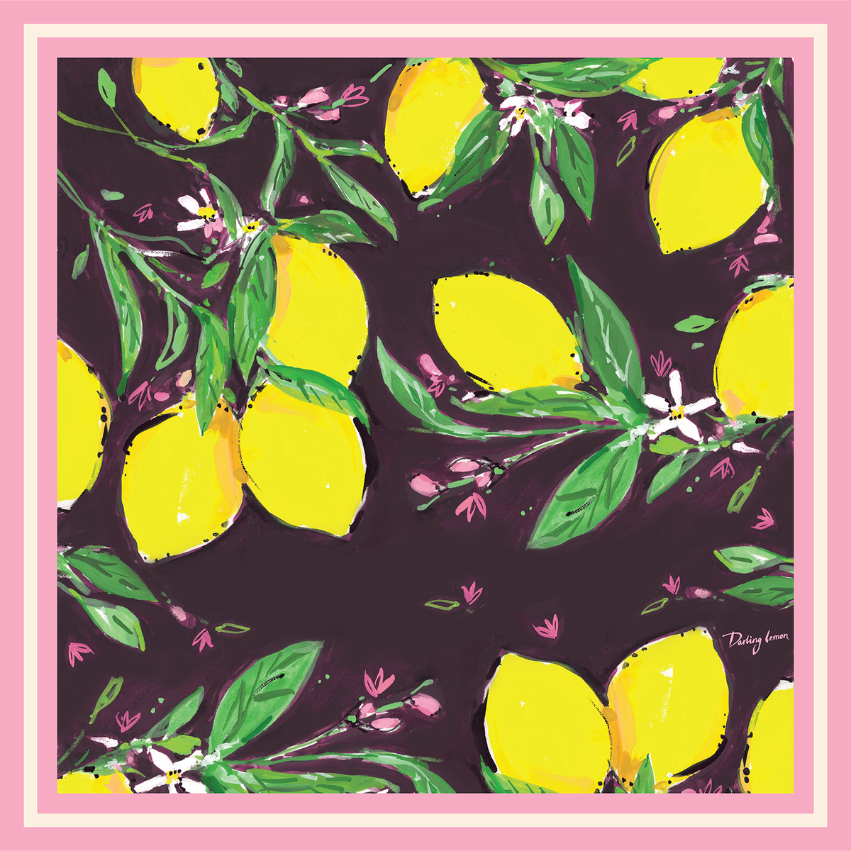 "Lemons" Scarf