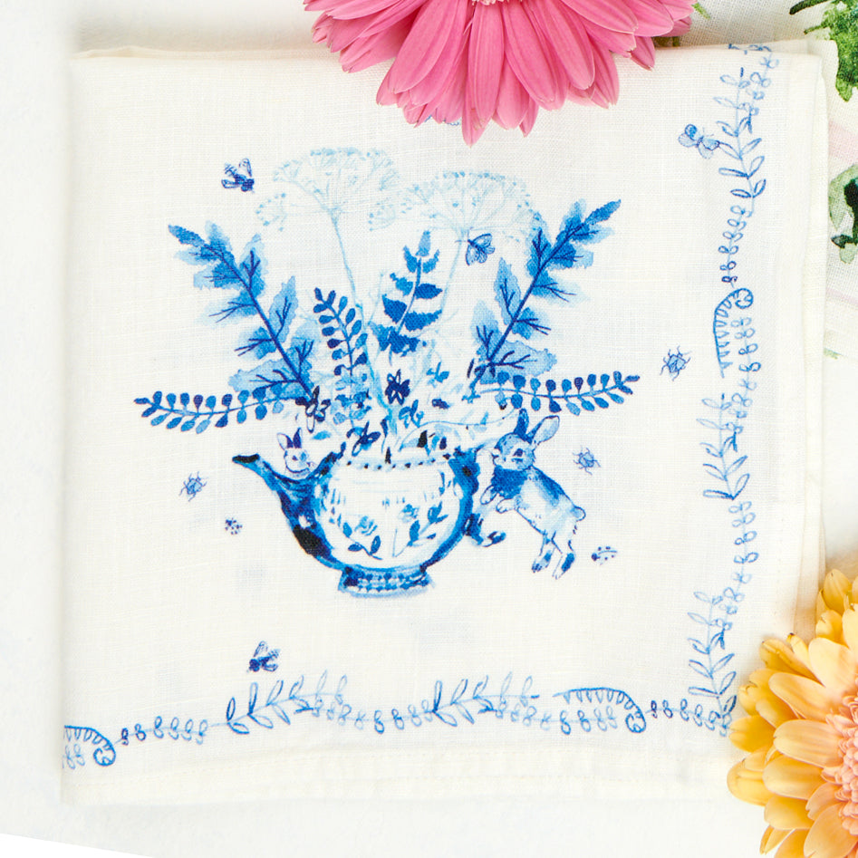 Easter Toile Dinner Napkins