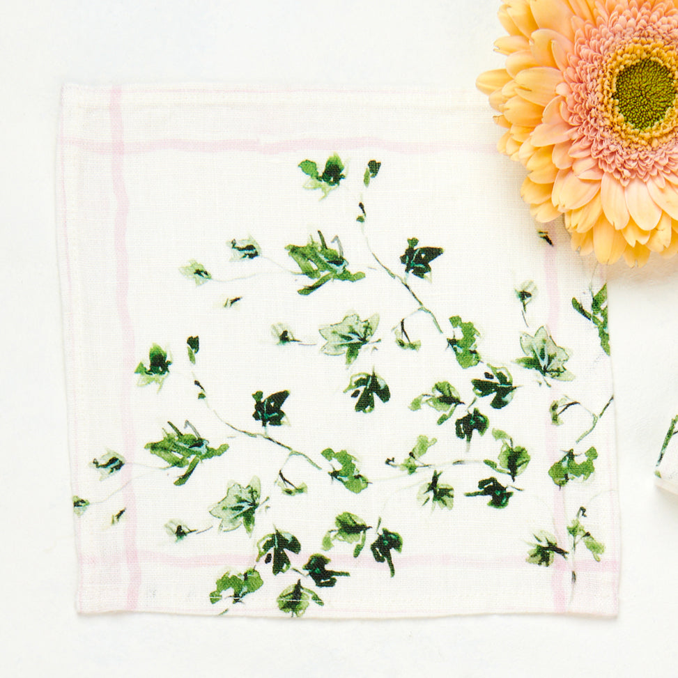English Ivy - Cocktail Napkins set of 4