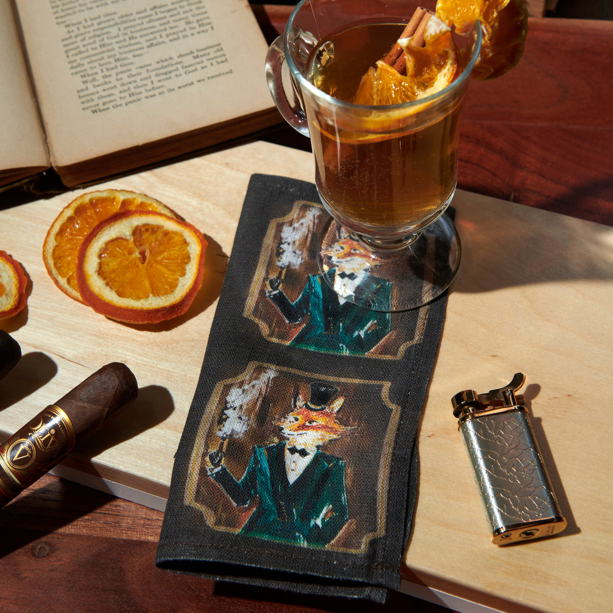 Fox - Cocktail Napkins set of 4