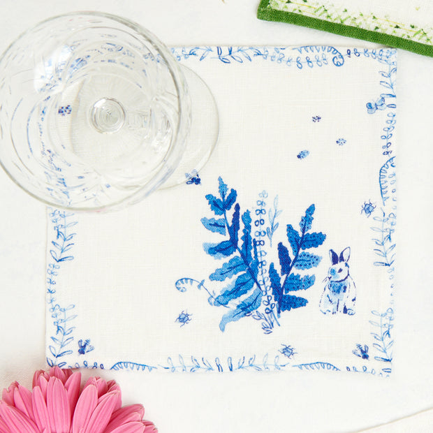 Easter Toile - Cocktail Napkins set of 4