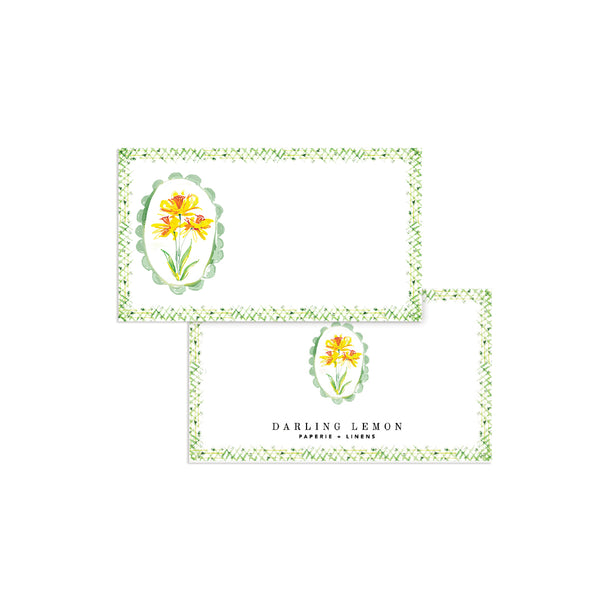 Daffodil Petite Cards – Darling Lemon