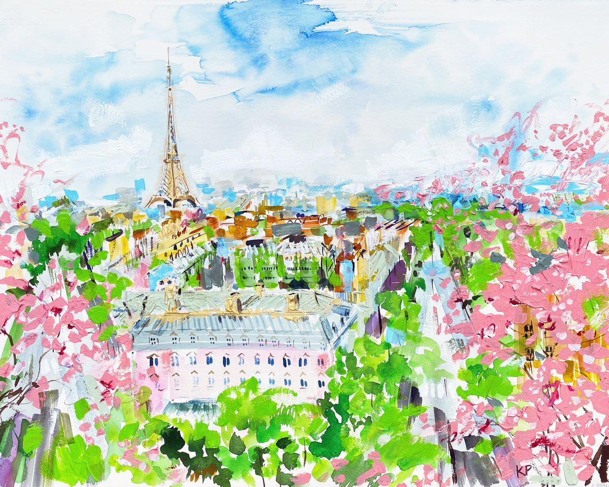 Art Print, Paris in the Spring