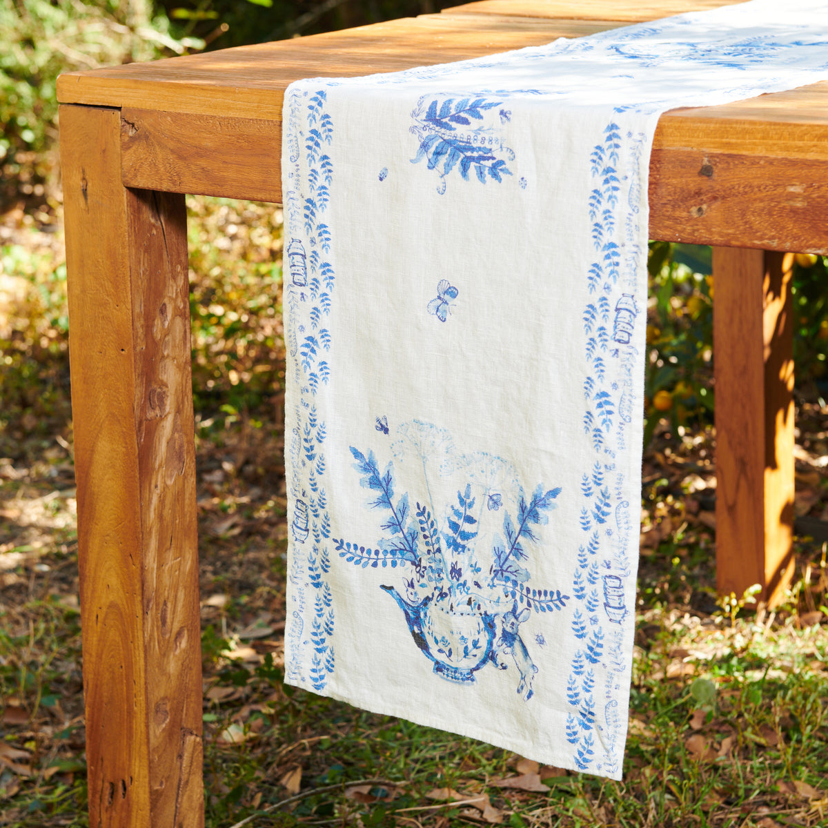 Easter Toile Table Runner
