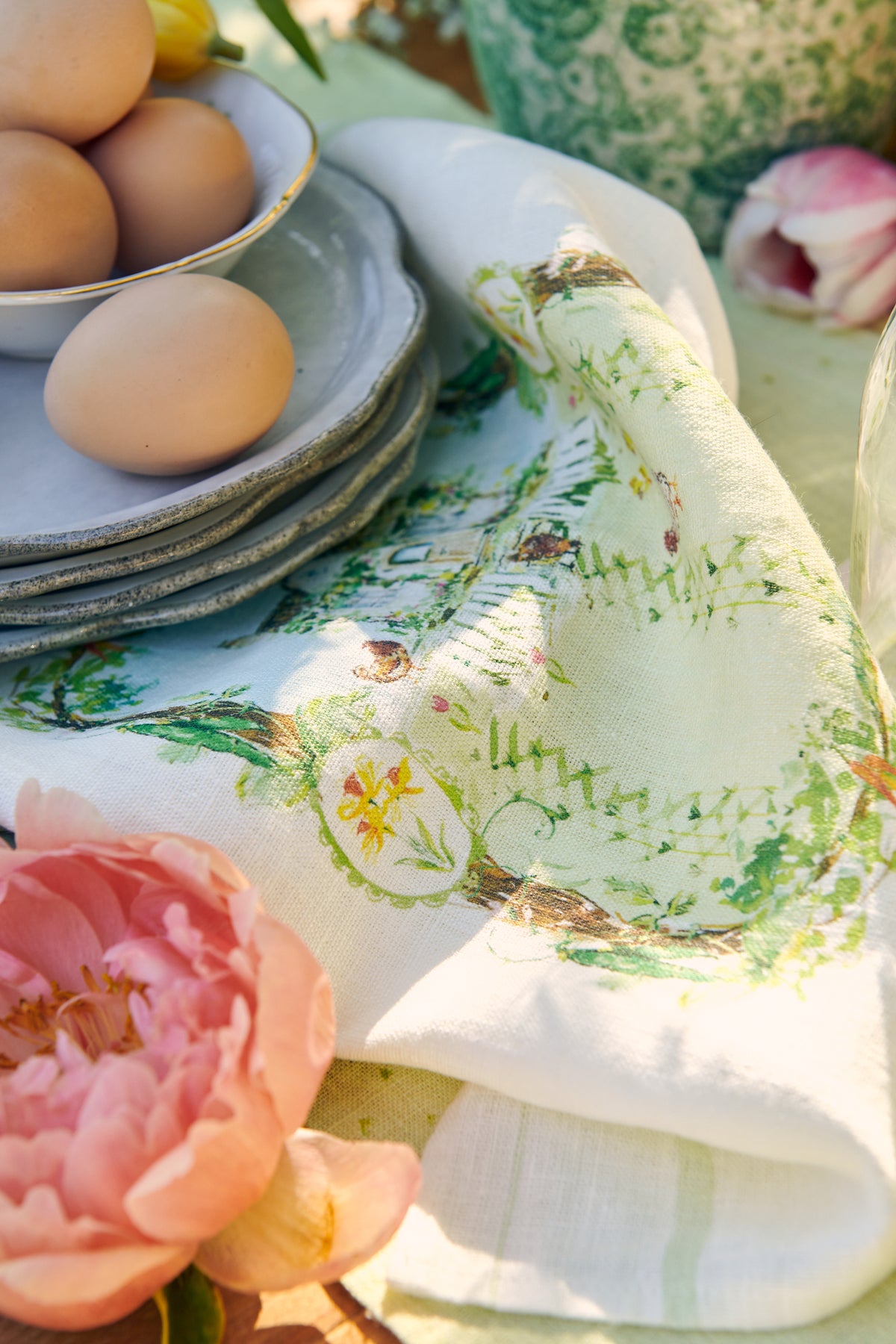 English Cottage Towel