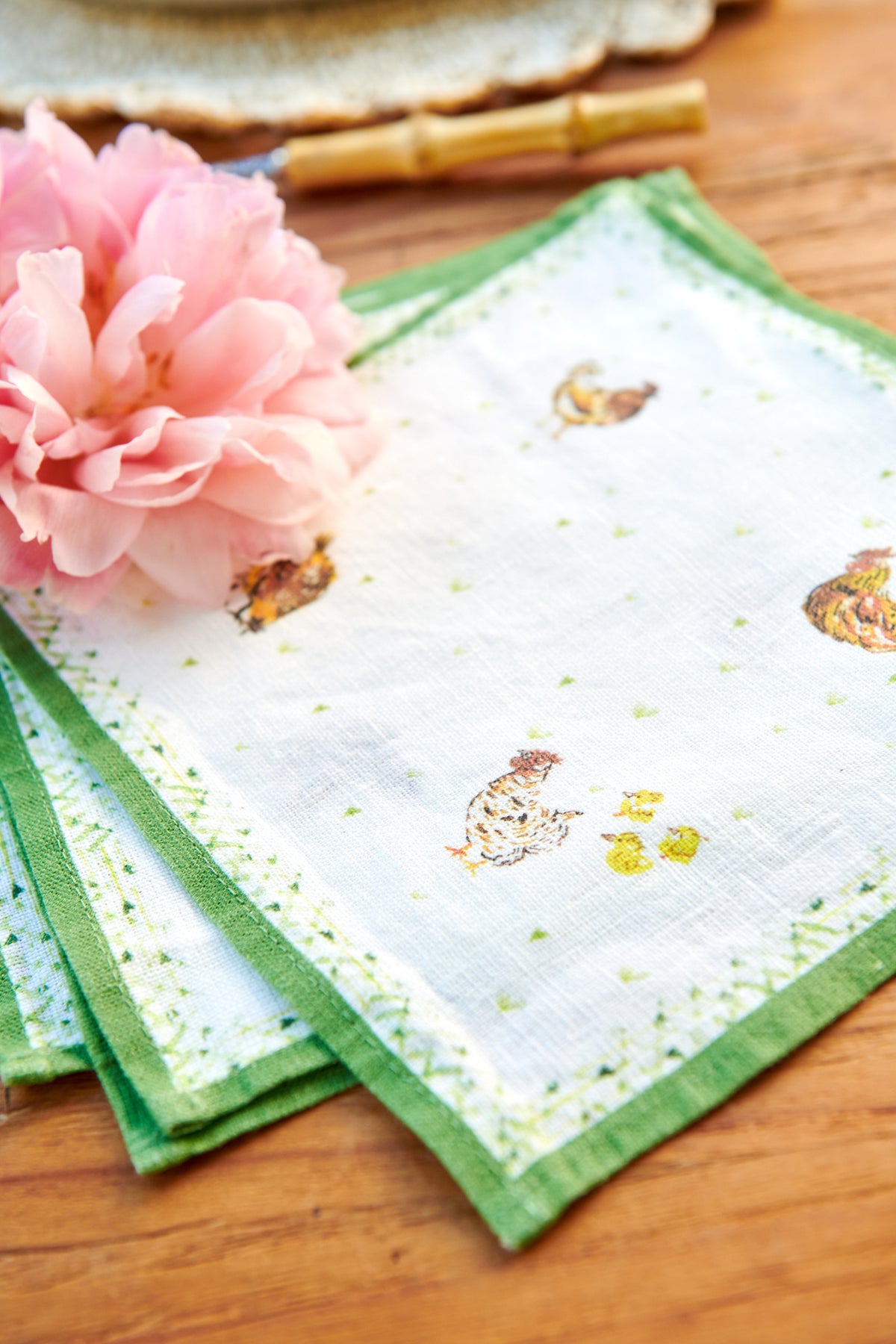 Chickens - Cocktail Napkins set of 4