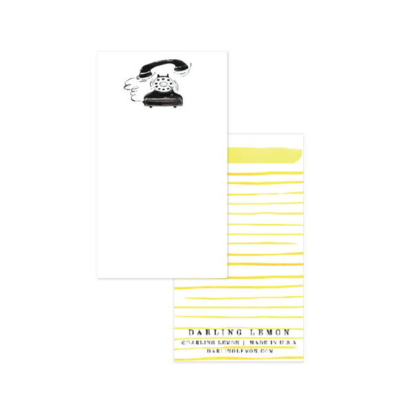 Telephone Petite Cards – Darling Lemon