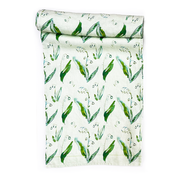 Lily of The Valley Table Runner