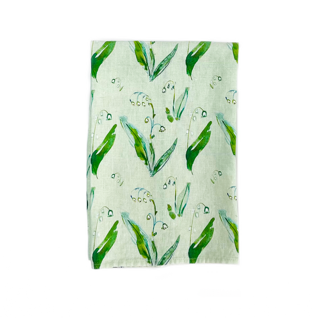 Lily of The Valley Kitchen Towel
