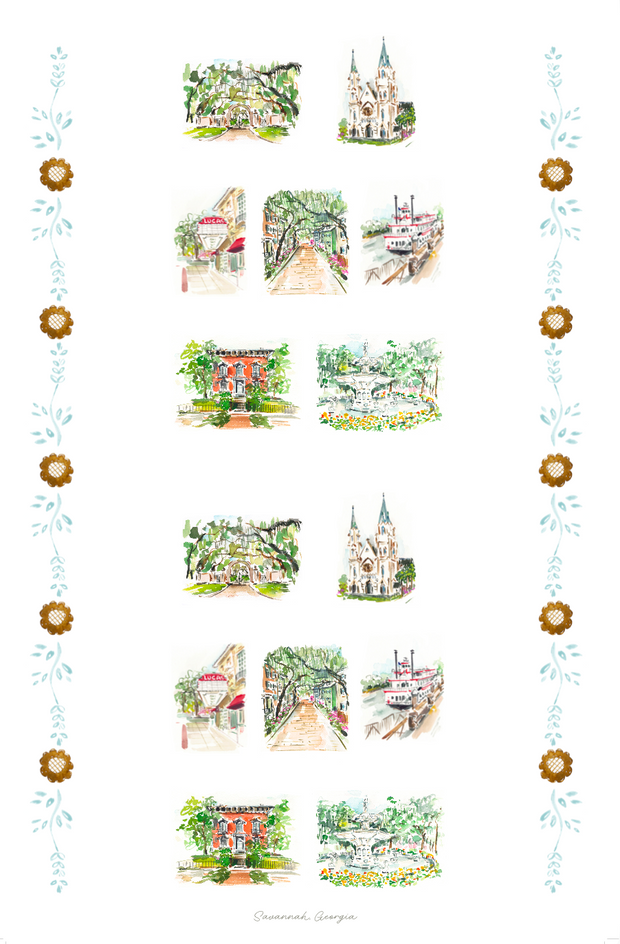 Savannah Kitchen Towel